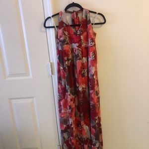 Tommy Bahama floor-length floral dress